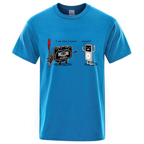 Cassette & iPod "I am your father" T-Shirt Other - Sound Shirts