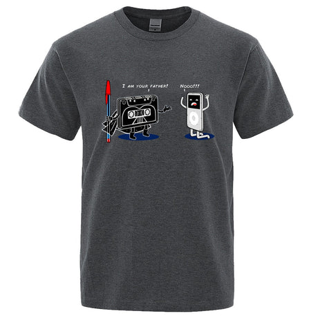 Cassette & iPod "I am your father" T-Shirt Other - Sound Shirts