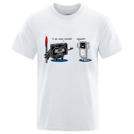 Cassette & iPod "I am your father" T-Shirt Other - Sound Shirts