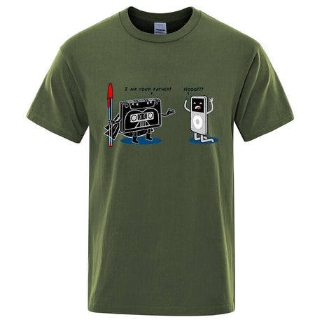 Cassette & iPod "I am your father" T-Shirt Other - Sound Shirts