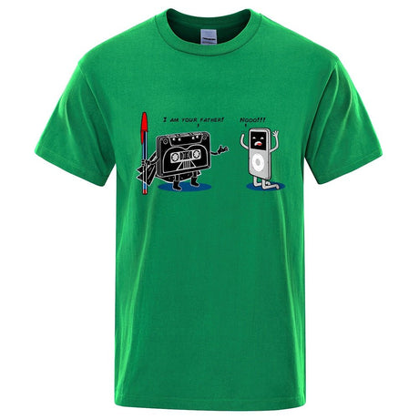 Cassette & iPod "I am your father" T-Shirt Other - Sound Shirts