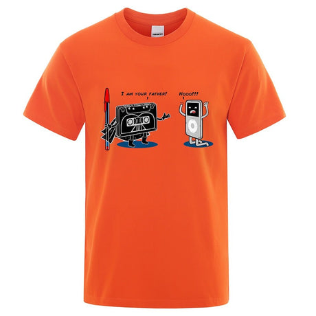 Cassette & iPod "I am your father" T-Shirt Other - Sound Shirts