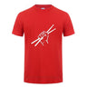 Drumsticks Clenched Drum Graphic T-Shirt Drums - Sound Shirts