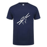 Drumsticks Clenched Drum Graphic T-Shirt Drums - Sound Shirts