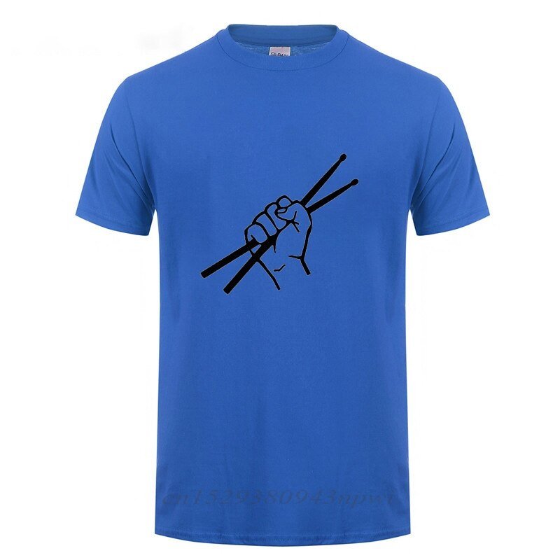 Drumsticks Clenched Drum Graphic T-Shirt Drums - Sound Shirts