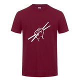 Drumsticks Clenched Drum Graphic T-Shirt Drums - Sound Shirts