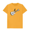 Hollow Body Guitar Lightning Print T-Shirt Guitar - Sound Shirts