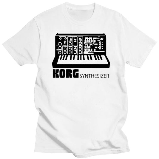 Korg MS-10 Synthesizer T-Shirt Synth - Sound Shirts