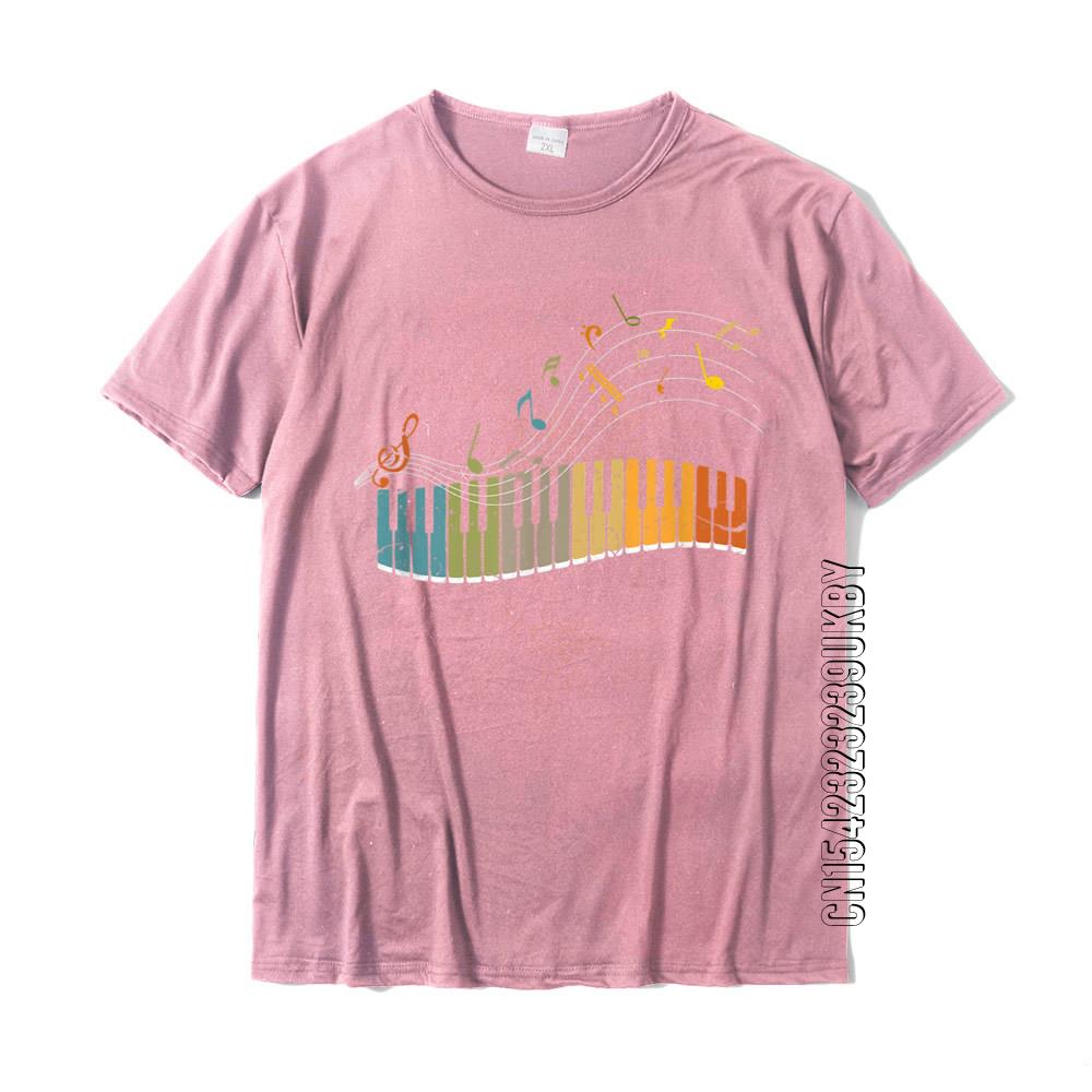 Rainbow Keyboard Music T-Shirt Synth - Sound Shirts