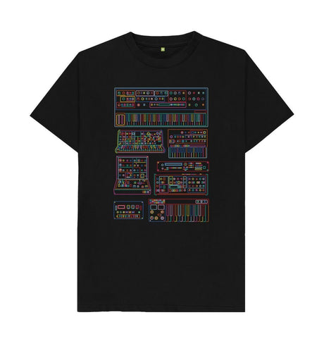 Rainbow Line Drawing Studio Synth - Sound Shirts