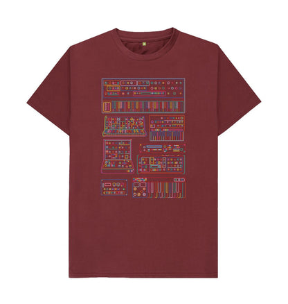 Rainbow Line Drawing Studio Synth - Sound Shirts