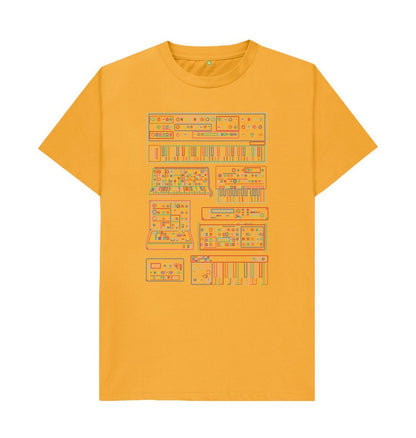 Rainbow Line Drawing Studio Synth - Sound Shirts