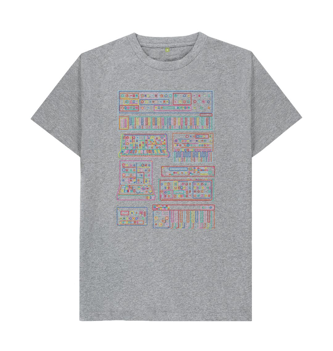 Rainbow Line Drawing Studio Synth - Sound Shirts