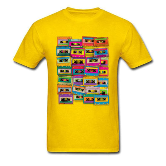 Retro Neon Cassette Tape T-Shirt Other - Sound Shirts