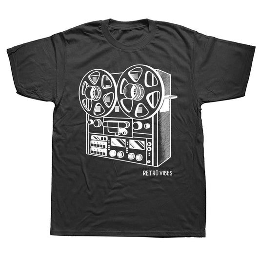 Retro Vibes Reel To Reel T-Shirt Other - Sound Shirts