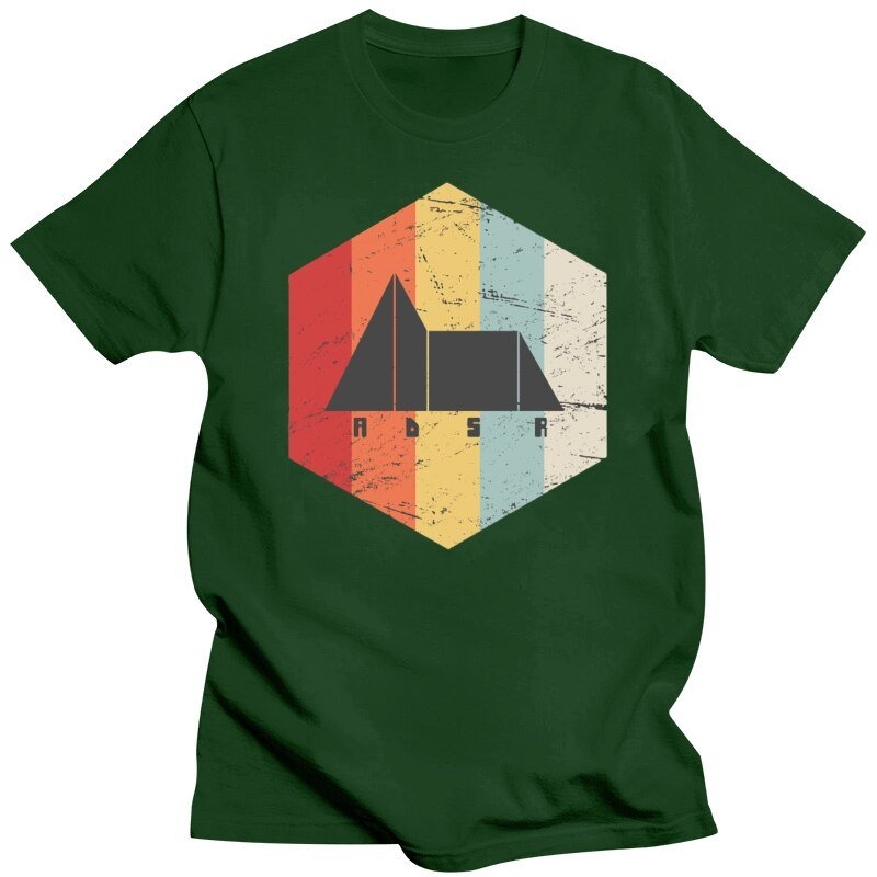 Retro Vintage ADSR Synth T-Shirt Synth - Sound Shirts