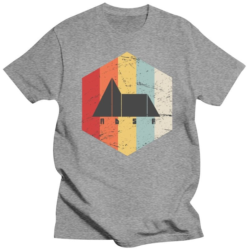 Retro Vintage ADSR Synth T-Shirt Synth - Sound Shirts