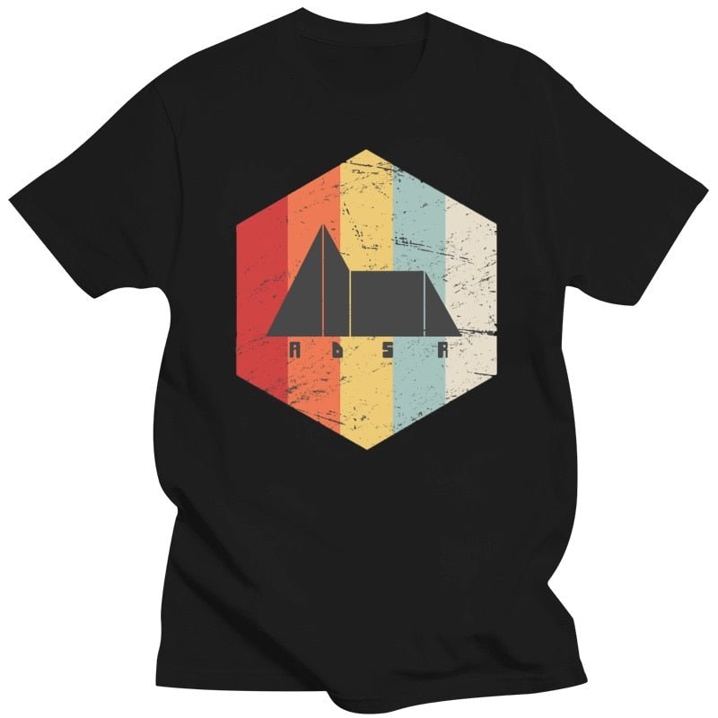 Retro Vintage ADSR Synth T-Shirt Synth - Sound Shirts