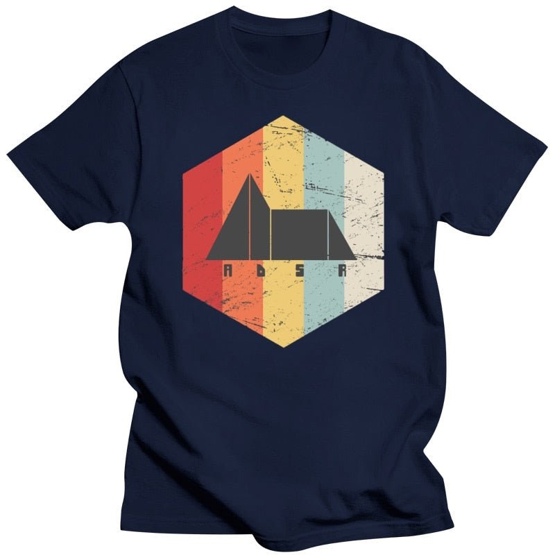 Retro Vintage ADSR Synth T-Shirt Synth - Sound Shirts