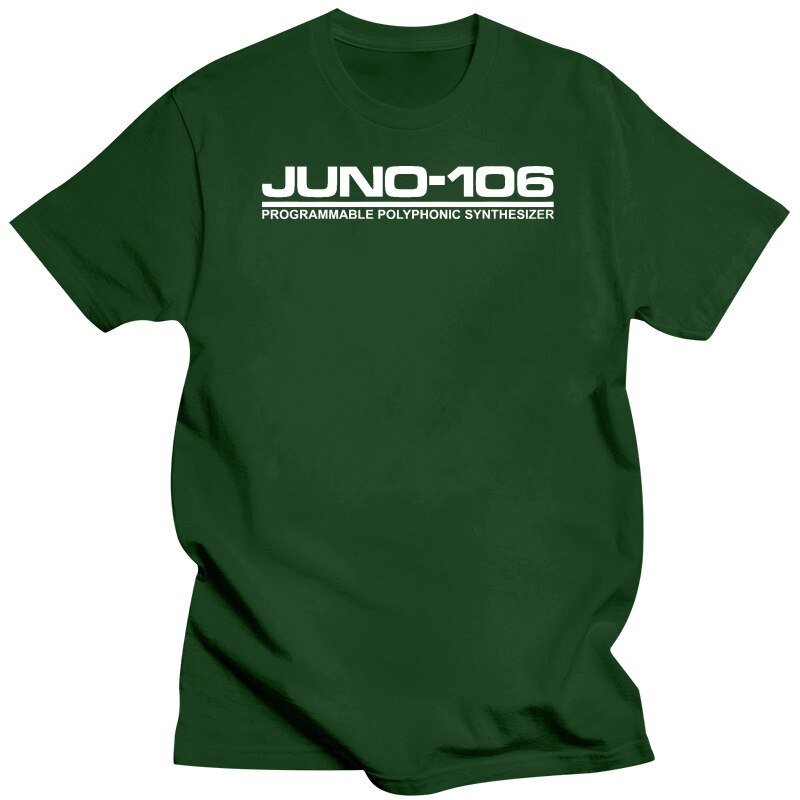 Roland Juno-106 Graphic Logo T-Shirt Synth - Sound Shirts