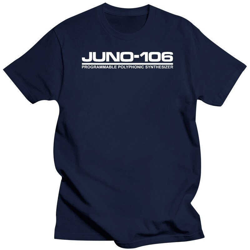 Roland Juno-106 Graphic Logo T-Shirt Synth - Sound Shirts