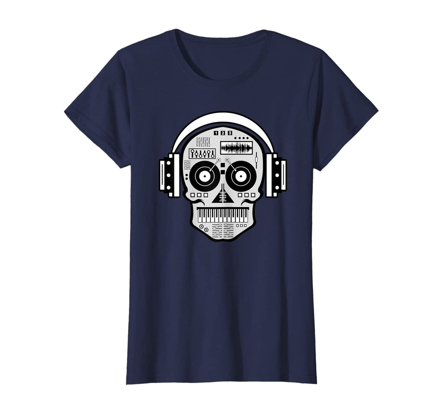 Skull DJ & Headphones T-Shirt Other - Sound Shirts