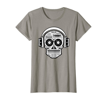 Skull DJ & Headphones T-Shirt Other - Sound Shirts