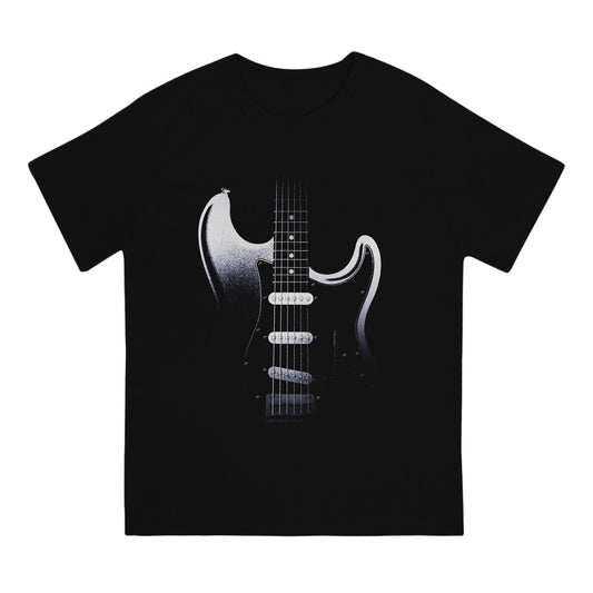 Stratocaster Guitar Fade T-Shirt Guitar - Sound Shirts