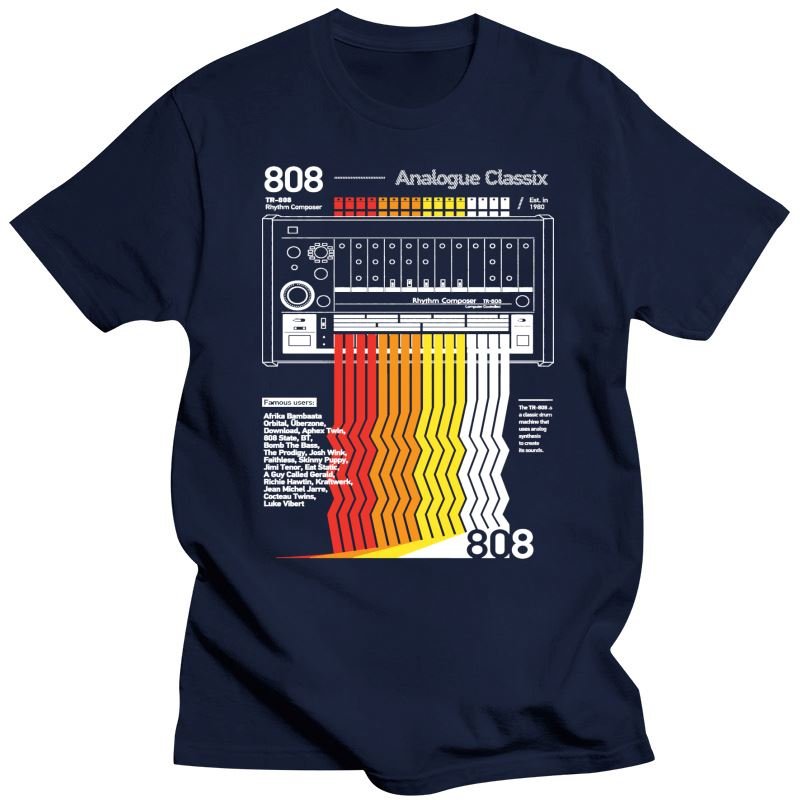 TR-808 Analog Classix T-Shirt Synth - Sound Shirts