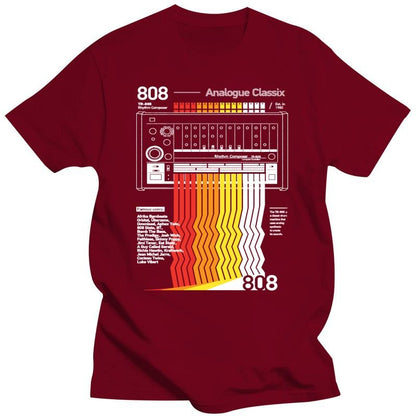 TR-808 Analog Classix T-Shirt Synth - Sound Shirts