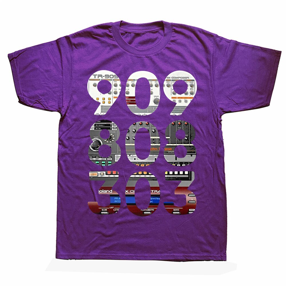 TR-909, TR-808, TB-303 T-Shirt Synth - Sound Shirts