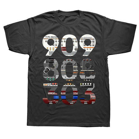 TR-909, TR-808, TB-303 T-Shirt Synth - Sound Shirts