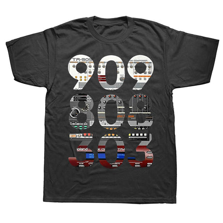 TR-909, TR-808, TB-303 T-Shirt Synth - Sound Shirts