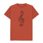 Treble Clef Notes T-Shirt Other - Sound Shirts