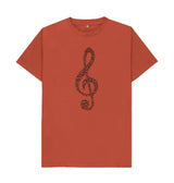 Treble Clef Notes T-Shirt Other - Sound Shirts