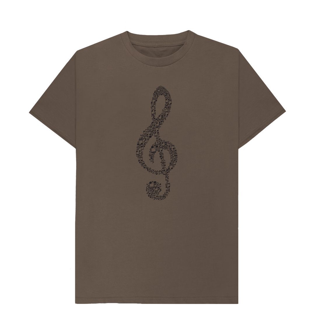 Treble Clef Notes T-Shirt Other - Sound Shirts