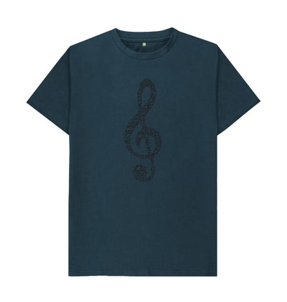 Treble Clef Notes T-Shirt Other - Sound Shirts