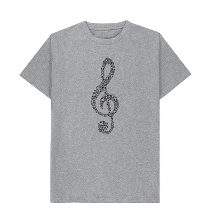 Treble Clef Notes T-Shirt Other - Sound Shirts