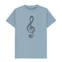 Treble Clef Notes T-Shirt Other - Sound Shirts
