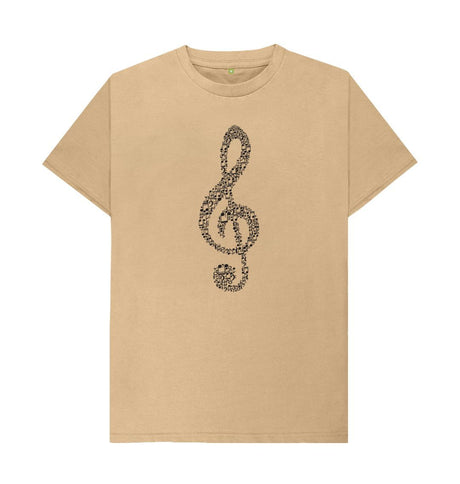 Treble Clef Notes T-Shirt Other - Sound Shirts