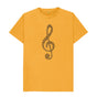 Treble Clef Notes T-Shirt Other - Sound Shirts