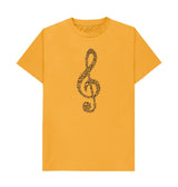 Treble Clef Notes T-Shirt Other - Sound Shirts