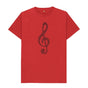 Treble Clef Notes T-Shirt Other - Sound Shirts