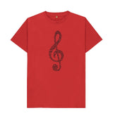 Treble Clef Notes T-Shirt Other - Sound Shirts