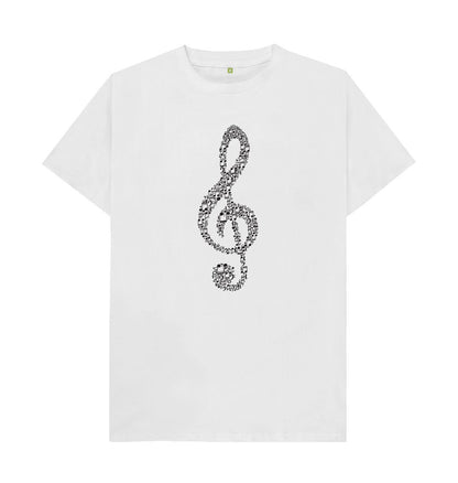 Treble Clef Notes T-Shirt Other - Sound Shirts