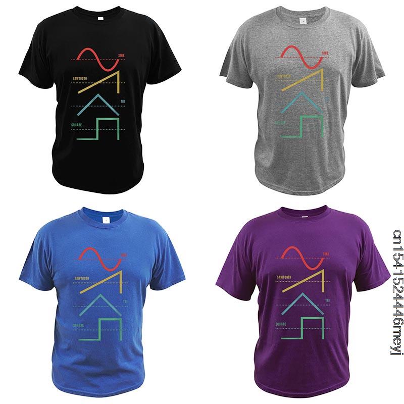 Vintage Analog VCO Waveforms T-Shirt Synth - Sound Shirts